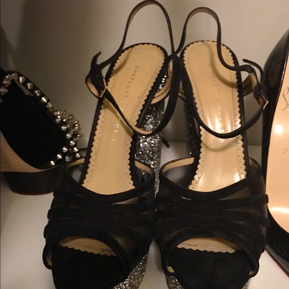 Charlotte Olympia Swarovski Diamond Heels
